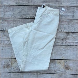 NWT Gap Low Rise White Pants
